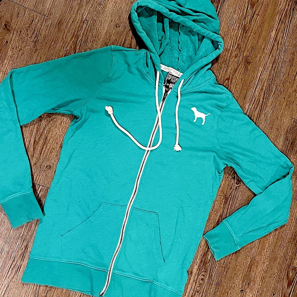 VS PINK full zip up jacket